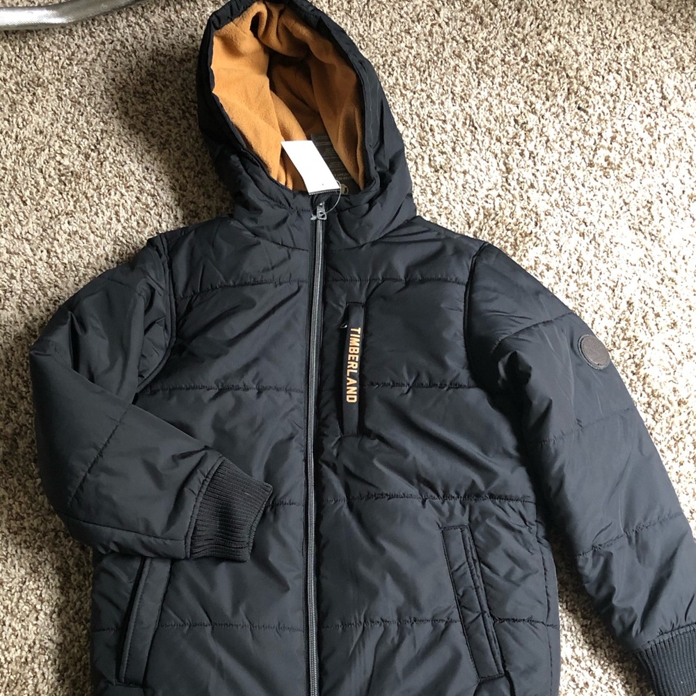 New Boys Timberland Puffer jacket 10/12